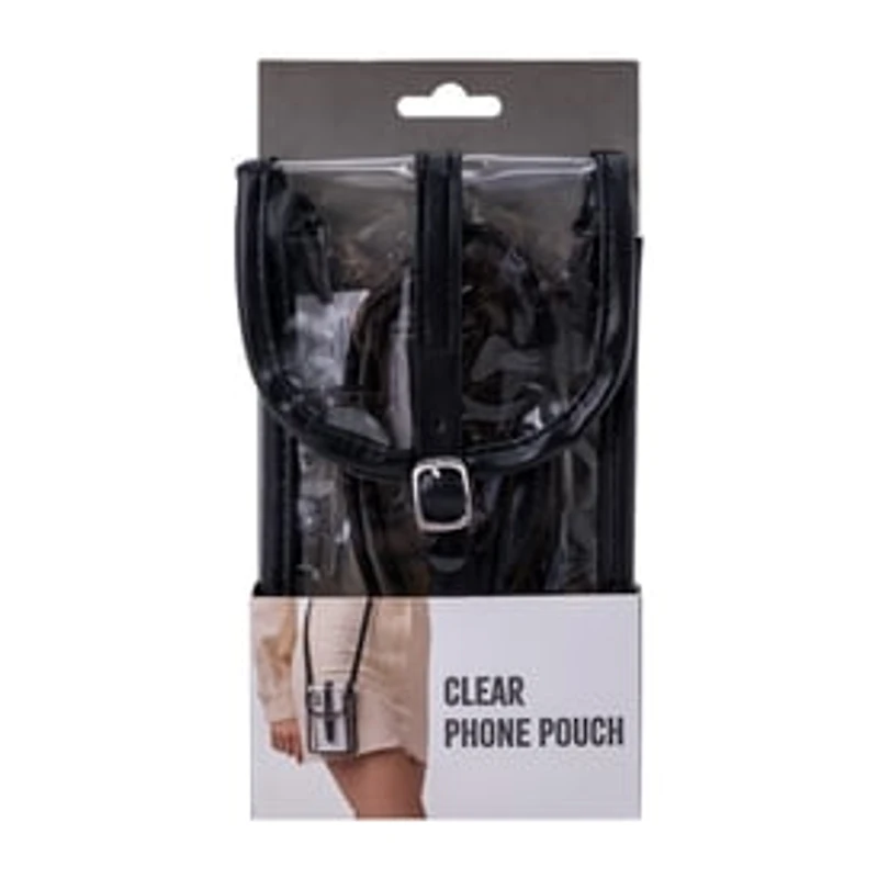 Clear Phone Pouch Crossbody Travel Bag Phone Holder
