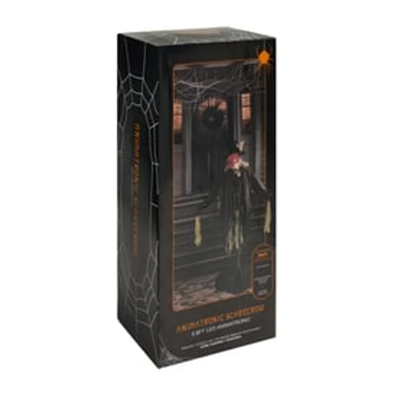 Halloween Animatronic Scarecrow 5.8ft.