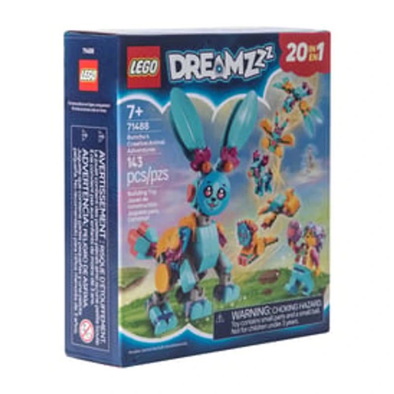LEGO® Dreamzzz 20-In-1 Bunchu's Creative Animal Adventures Building Toys