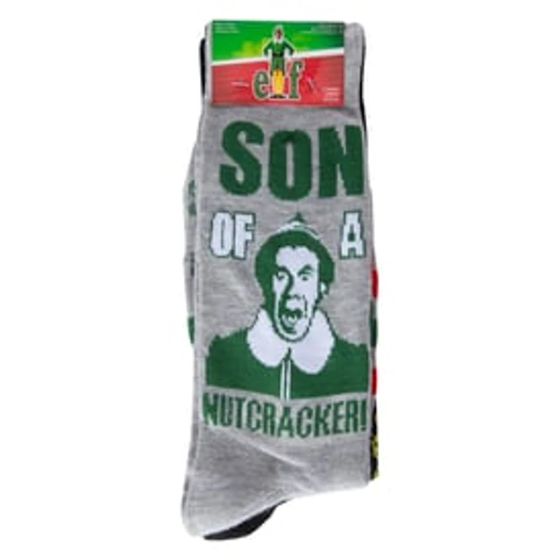2-Pack Young Mens Holiday Movie Crew Socks