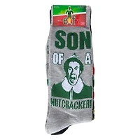 2-Pack Young Mens Holiday Movie Crew Socks