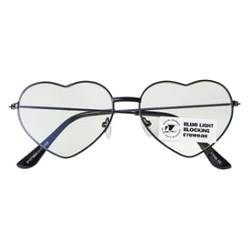 Ladies Heart Blue Light Blocking Glasses