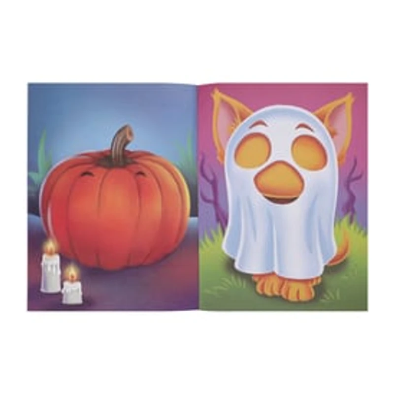 Make-A-Face Halloween Sticker Book