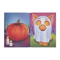 Make-A-Face Halloween Sticker Book
