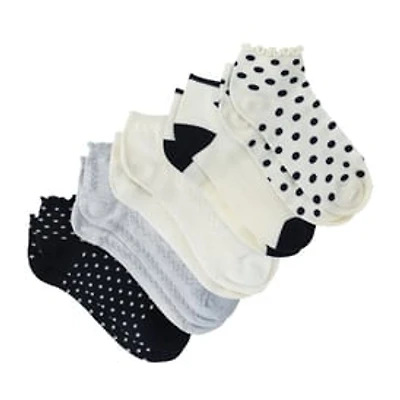 Juniors Quarter Crew Socks 5-Pairs