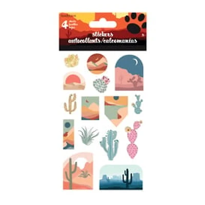 Desert Stickers 4 Sheets