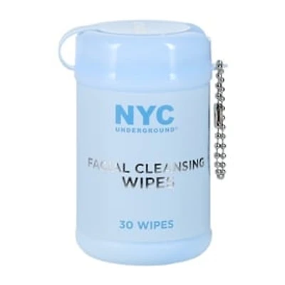 NYC Underground® Facial Cleansing Wipes 30-Count