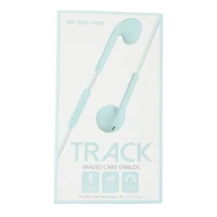 Wired Stereo Earbuds With Mic & Braided Cable