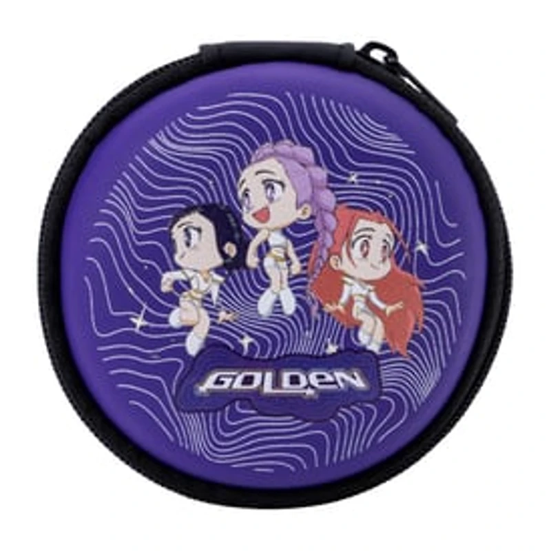 KPop Demon Hunters Wired Earbuds & Storage Pouch Value Set