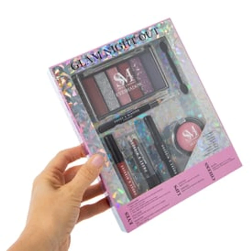 Smoke & Mirrors Glam Night Out Makeup Kit 7-Piece