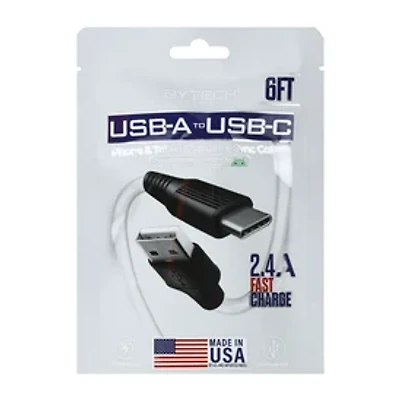 Bytech® USB-A To USB-C Cable