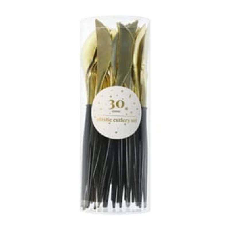 Plastic Cutlery Set 30-Pack