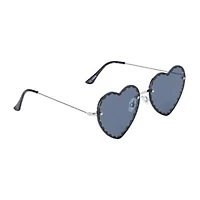 Juniors Heart UV Protected Sunglasses