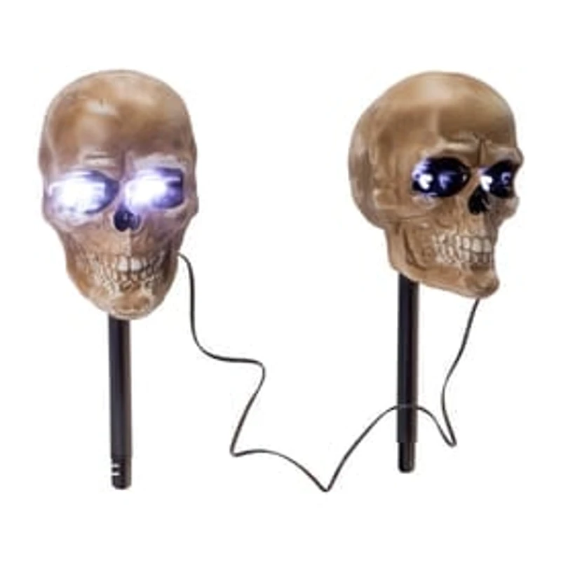 Halloween Skull Stakes 2-Pack