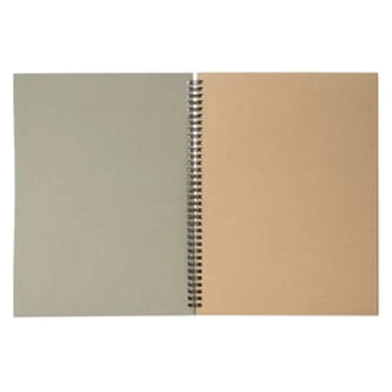 Grey & Brown Sketchbook 9in x 12in