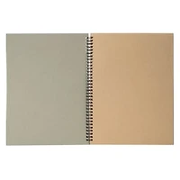 Grey & Brown Sketchbook 9in x 12in