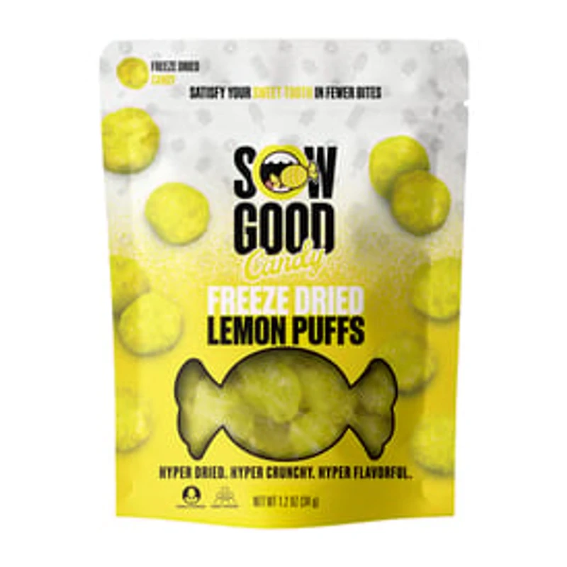 Sow Good Freeze Dried Lemon Puffs Candy 1.2oz
