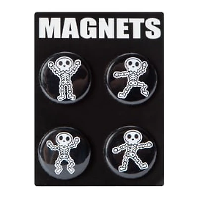 Halloween Skeleton Magnets 4-Count