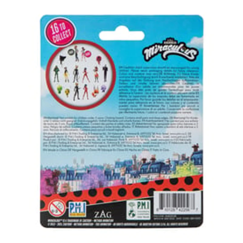 Toppeez™ Miraculous: Tales of Ladybug and Cat Noir Figures 2-Pack (Styles May Vary)