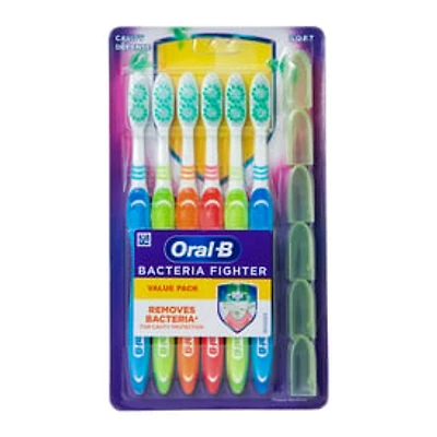Oral-B® Bacteria Fighter Toothbrush Value Pack 6-Count