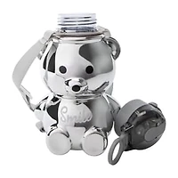 Silver Bear Smile Hydration Bottle 33oz