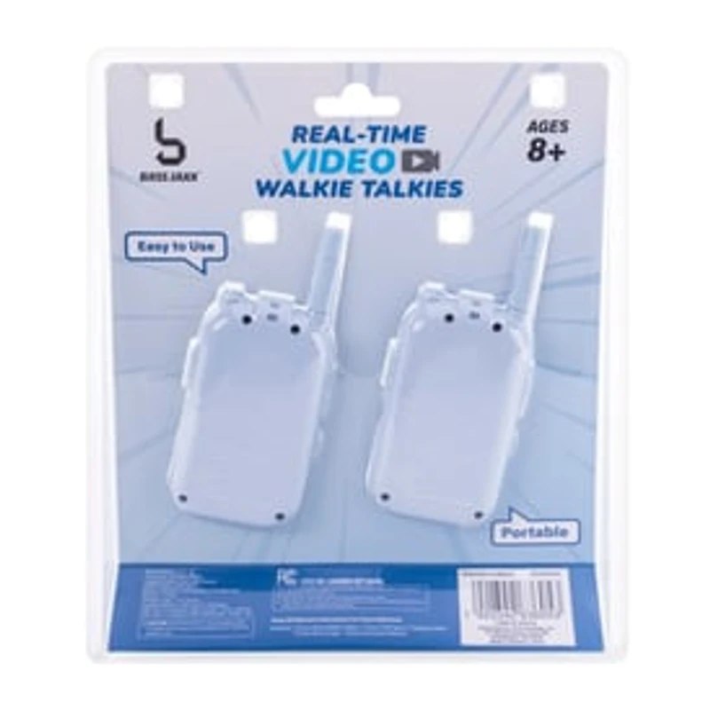 Bass Jaxx™ Real-Time Video Walkie Talkies 2-Pack