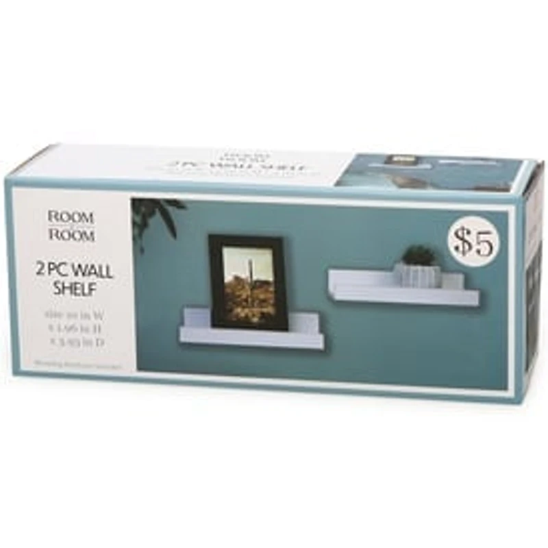 Wall Shelf 2-Piece Set 10in