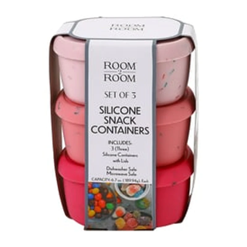 Room 2 Room™ Silicone Snack Containers Set 3-Pack