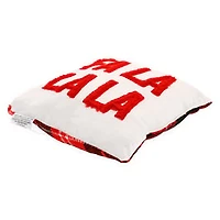 Holiday Plaid Throw Pillow 16in x