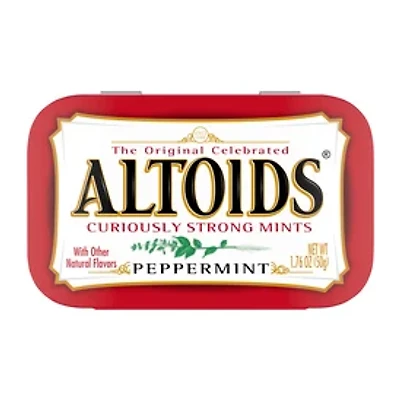ALTOIDS Classic Peppermint Breath Mints , 1.76 oz Tin