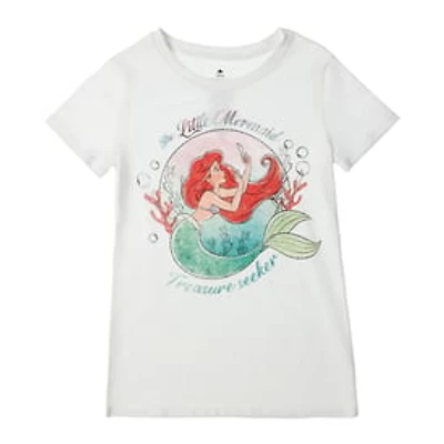 Juniors The Little Mermaid Graphic Tee