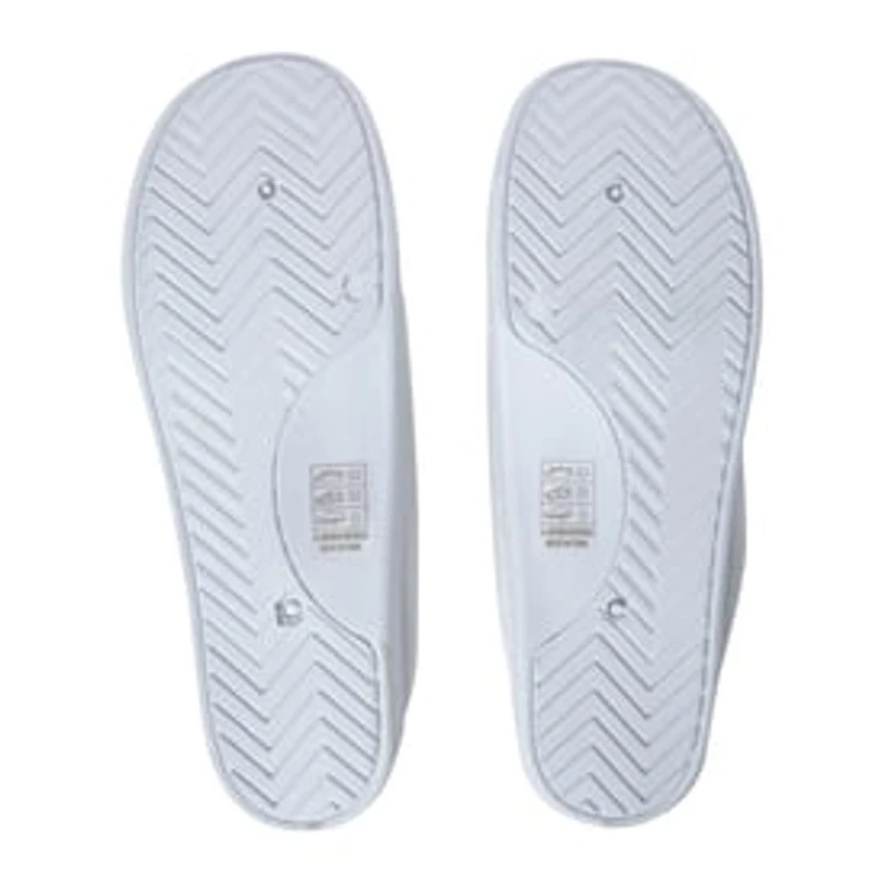 Ladies White Scrunch Back Sneakers