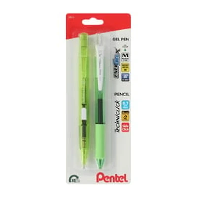 Pentel® Pen & Pencil 2-Pack (Styles May Vary)