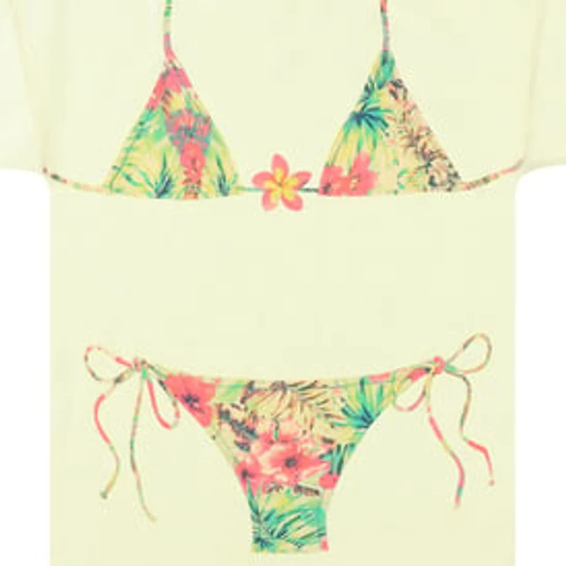 Floral Bikini Graphic Tee
