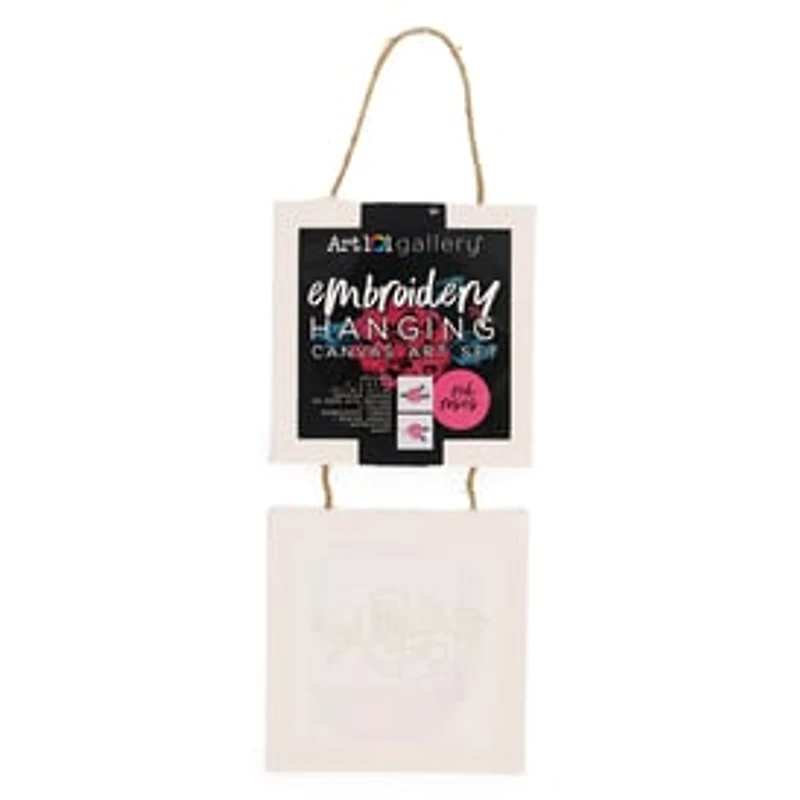 Embroidery Hanging Canvas Art Set