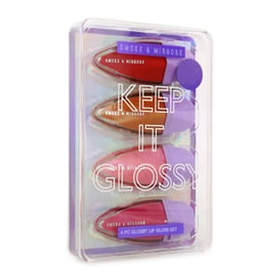 Smoke & Mirrors Glossy Lip Gloss Set 4-Piece
