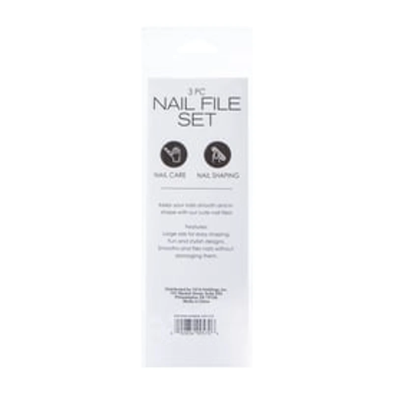 Nail File Set 3-Pack