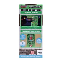 Arcade Mania™ Minecraft Basketball  Collectible Desktop Arcade