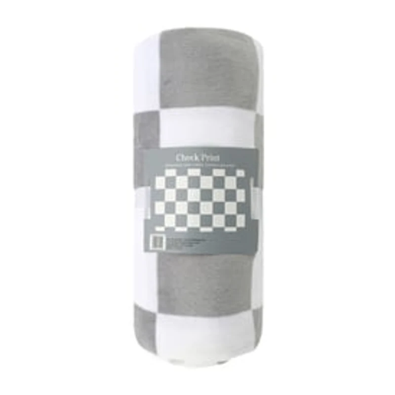 2-Sided Plush Throw 50inx60in