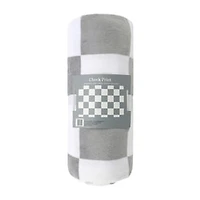 2-Sided Plush Throw 50inx60in