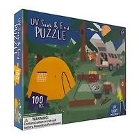 Uv Seek & Find Jigsaw Puzzle 100-Piece