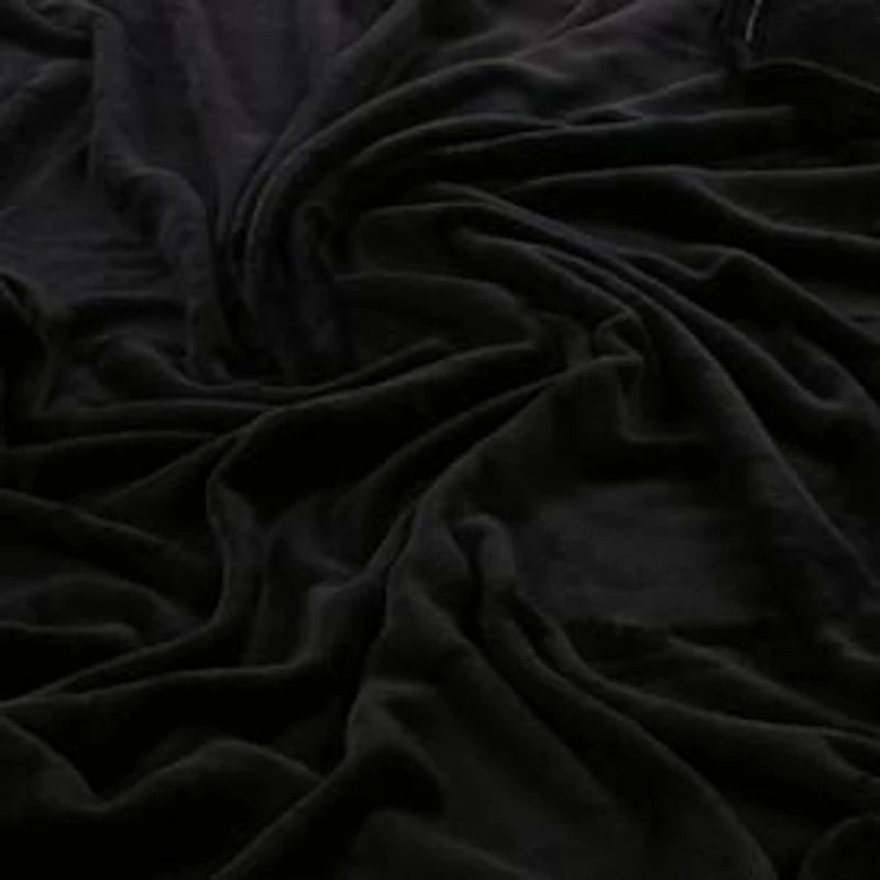 Hotel Collection Plush Velvet Throw Blanket 50in x 60in
