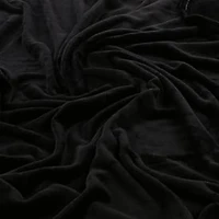 Hotel Collection Plush Velvet Throw Blanket 50in x 60in