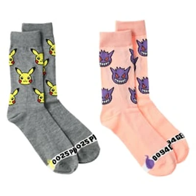 Pokemon™ Mens Crew Socks 2-Pack