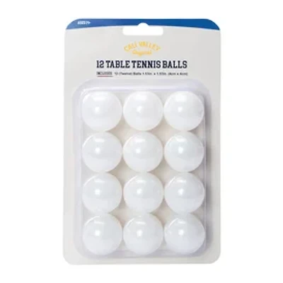 Table Tennis Balls 12-Count