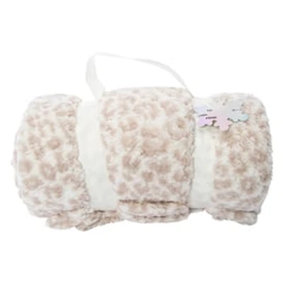 Roll-Up Plush Sherpa Blanket