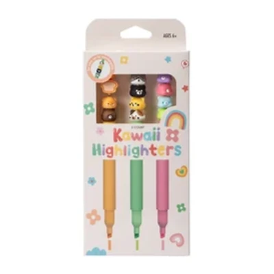 Kawaii Highlighters 3-Count