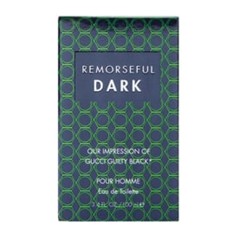 Remorseful Dark Pour Homme Eau De Toilette 3.4oz