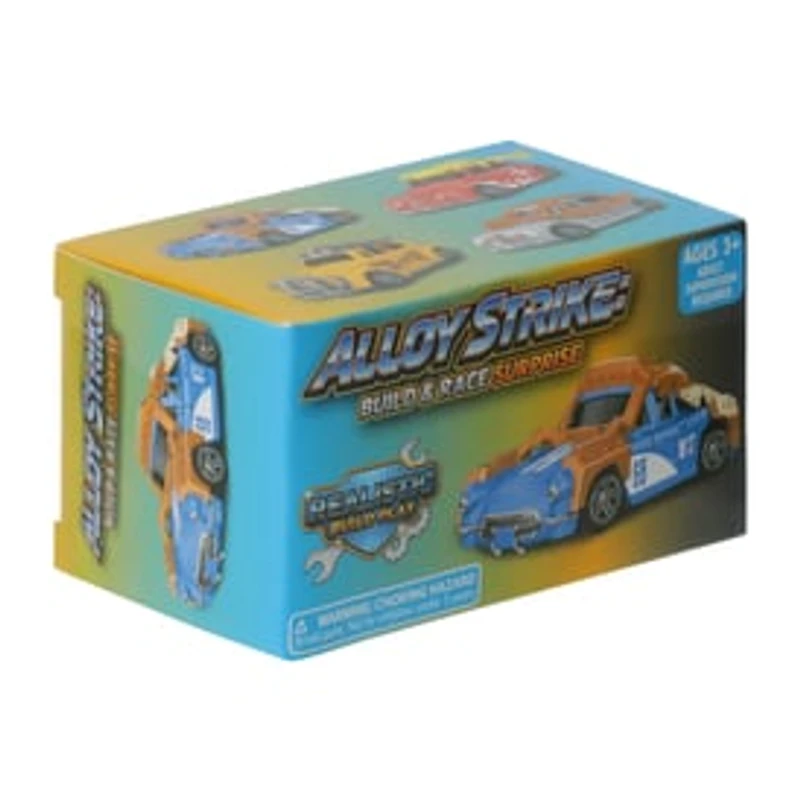 Alloy Strike: Build & Race Surprise Toy (Styles May Vary)