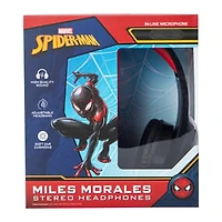 Marvel Spider-Man Miles Morales Stereo Headphones With Mic